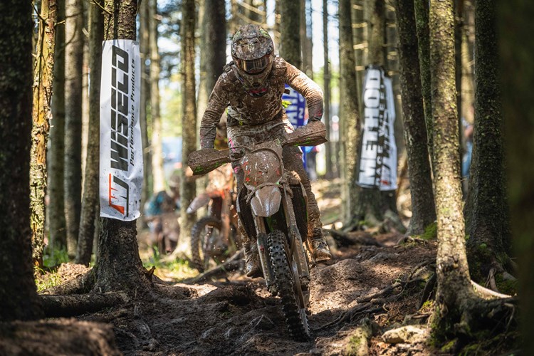 Riders battling through tough conditions at Round 9 of GNCC.